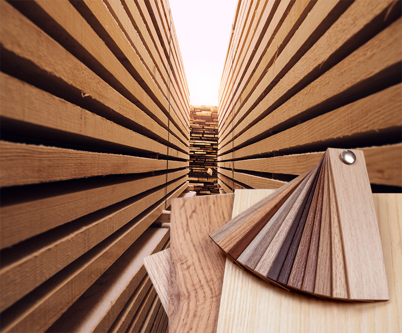 Materiales de madera de calidad