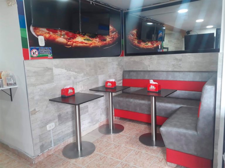 Muebles restaurante en espacios especiales en Kalapa Bogotá